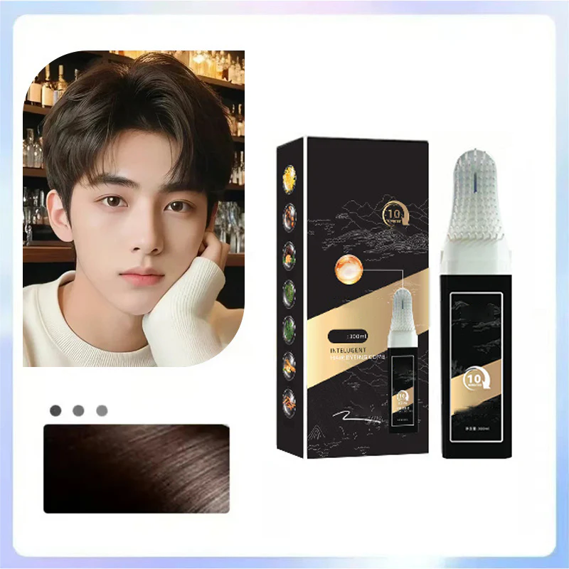 🔥 DERNIERES HEURES – 50% DE RÉDUCTION ! Peigne Colorant 2 en 1 pour Cheveux Gris – Sans Chimie, Sans Taches, Résistant à l’Eau - Image 12