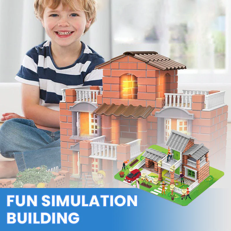 📢📢50 %  DE RÉDUCTION !! ⏰214 pièces - Ensemble de jouets de construction et de simulation à monter soi-même pour enfants🔥🔥 - Image 2