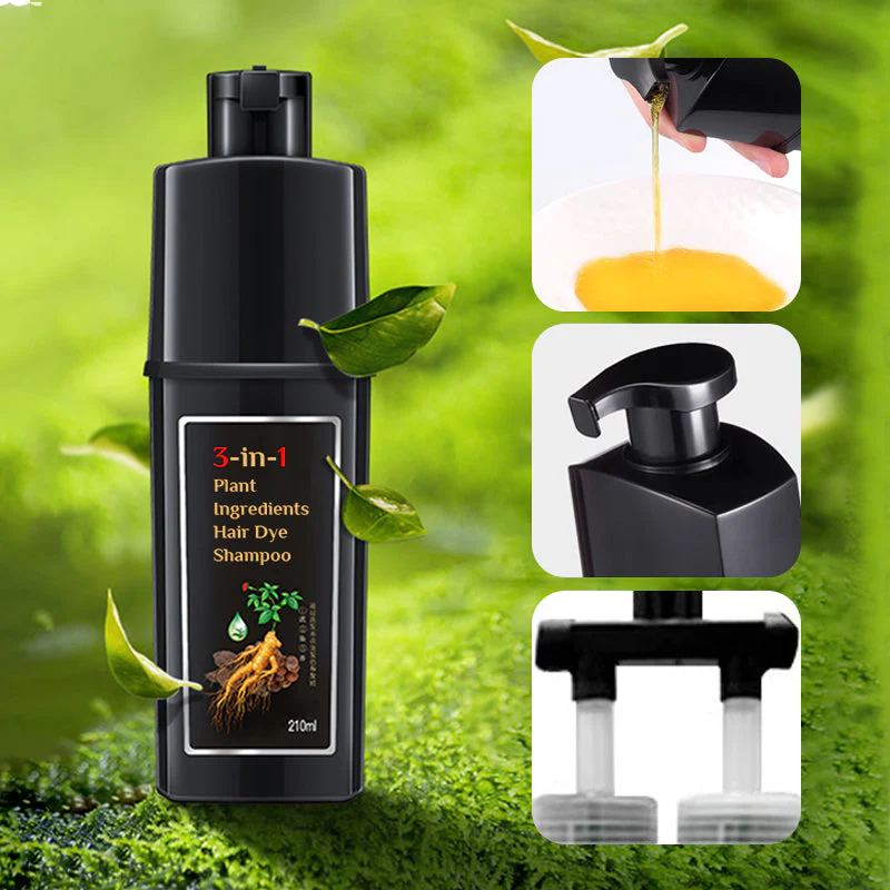 Achetez 2 Obtenez 1 Gratuit🌿Shampoing Colorant à Base d'ingrédients Végétaux🖤✨ - Image 6