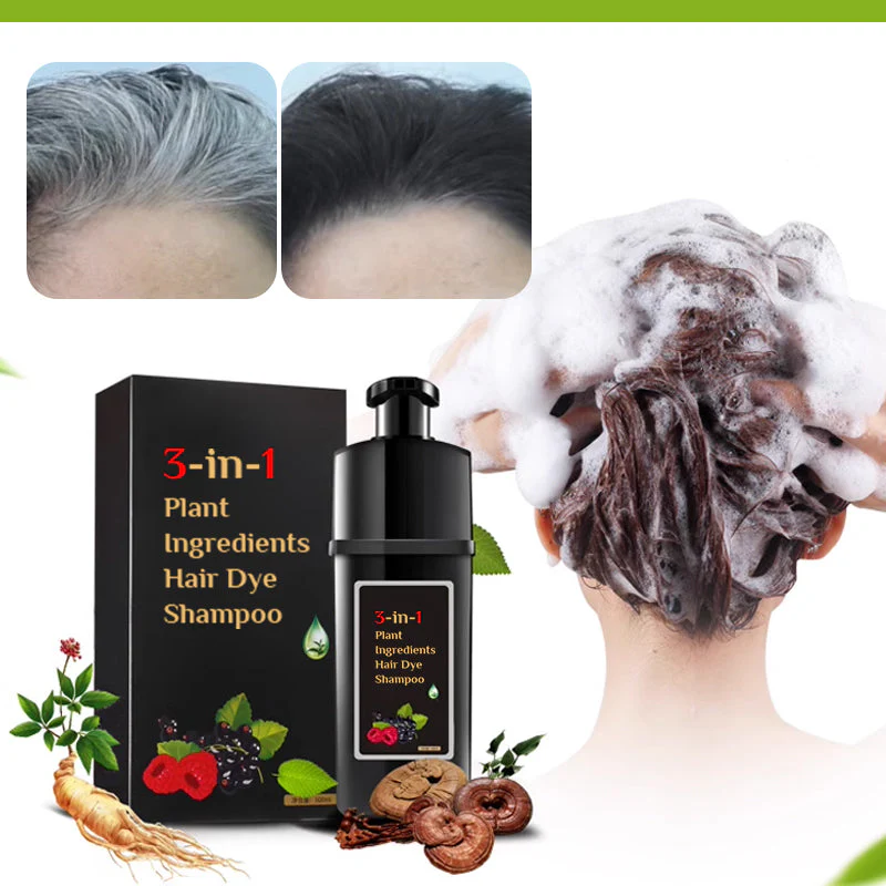 Achetez 2 Obtenez 1 Gratuit🌿Shampoing Colorant à Base d'ingrédients Végétaux🖤✨ - Image 8