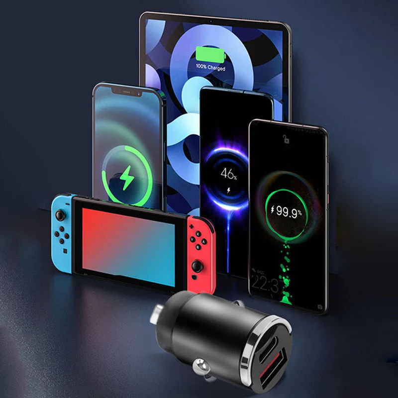 📢📢50% DE RÉDUCTION ! ✨⚡Chargeur rapide furtif pour voiture 100 W - Image 7