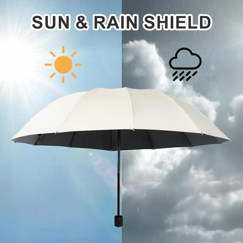 ☔ Parapluie Grand Format 12 Baleines Pliable et Anti-Vent - Protection Ultime !📢📢3 dernières heures : Grande vente⏰⏰ - Image 2
