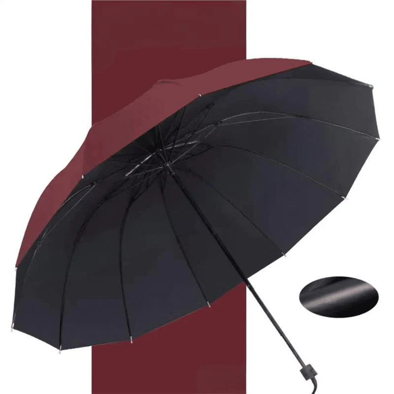 ☔ Parapluie Grand Format 12 Baleines Pliable et Anti-Vent - Protection Ultime !📢📢3 dernières heures : Grande vente⏰⏰ - Image 8
