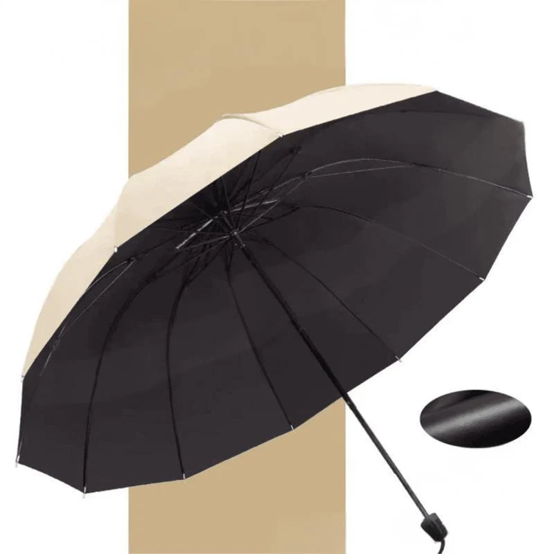 ☔ Parapluie Grand Format 12 Baleines Pliable et Anti-Vent - Protection Ultime !📢📢3 dernières heures : Grande vente⏰⏰ - Image 9