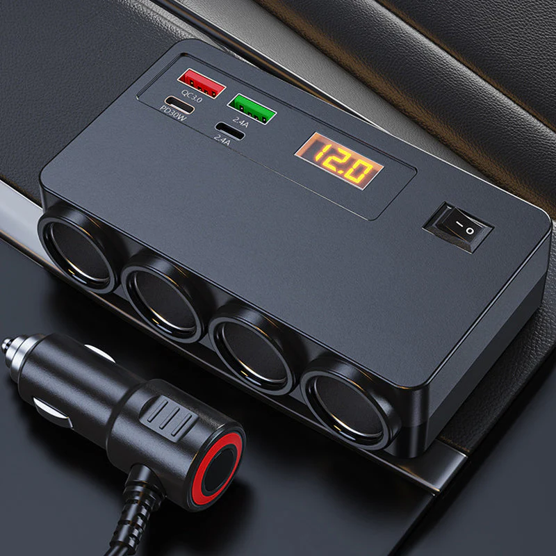 đąđą50 % de rĂ©duction !! â°Adaptateur allume-cigare 120 W avec 4 ports USB - Image 7