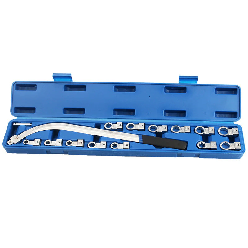 🔥 Offre à durée limitée 🔥 Ensemble de clé de serre - tête remplaçable portable de 15 pièces - Image 9