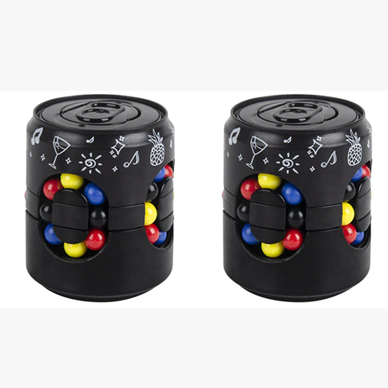 🌀 50% -60% DE RÉDUCTION ! SPINNER 2-EN-1 ANTI-STRESS & ÉDUCATIF – Design Canette Soda, LED, 3D Puzzle, Rotation Fluide ✨🎯🌟 - Image 9