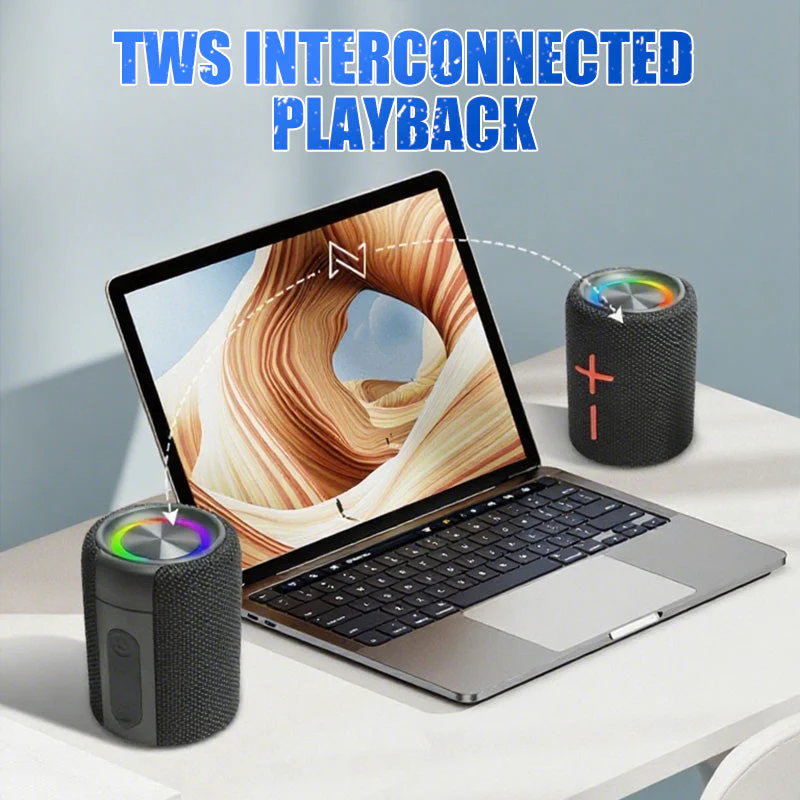 📢Durée limitée 60% de réduction📢🎹🎶Enceinte Bluetooth Magnétique 2-en-1 Séparable💥 - Image 3