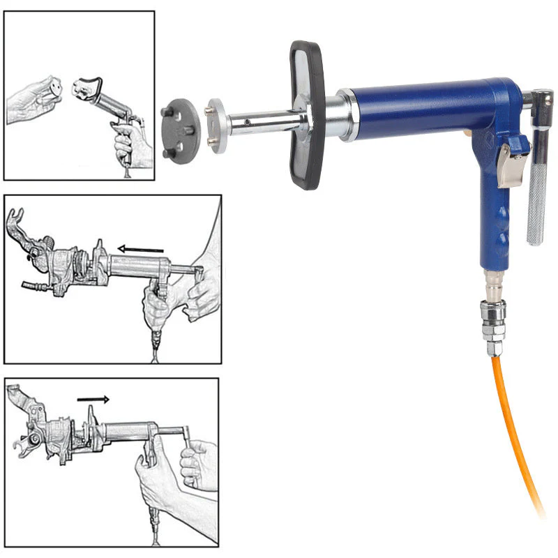 🎁🧰60% de réduction pour une durée limitée✅ Outil de compression d'étrier de frein pneumatique 24pcs - Image 8