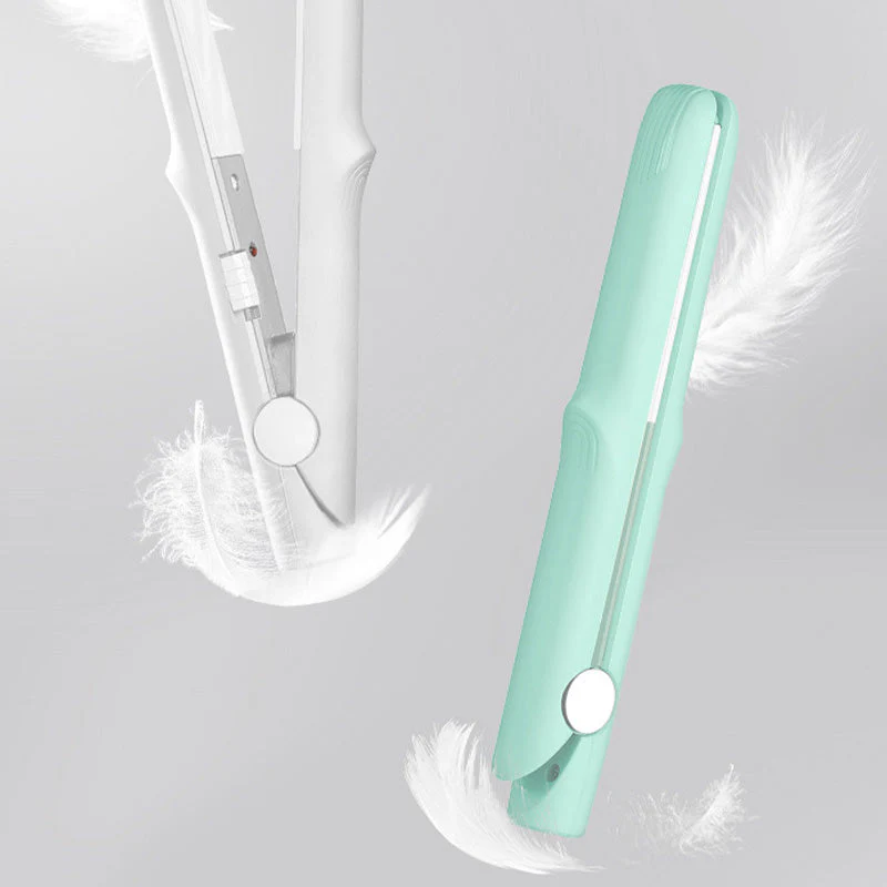 📢Dernier jour de soldes⏰ Mini fer à friser et lisseur 2 en 1 - Image 13
