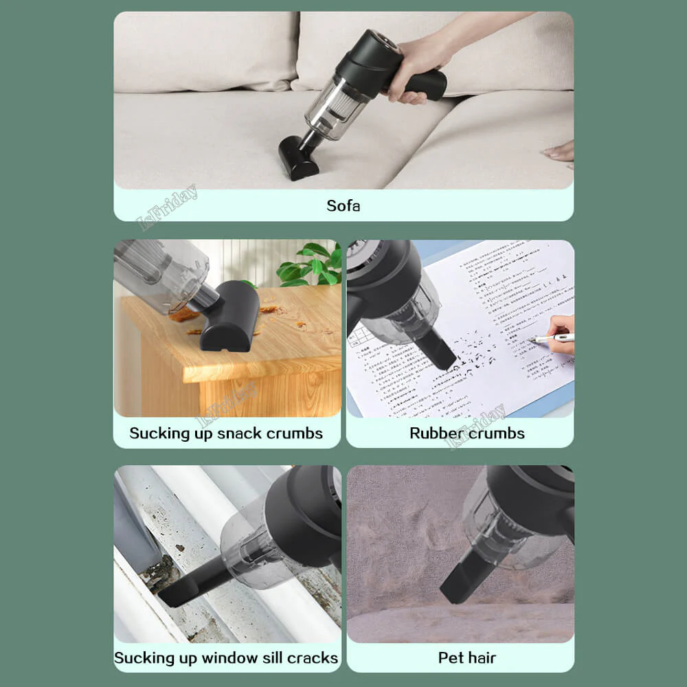📢📢50% DE RÉDUCTION !!! ✨Aspirateur sans fil à main pour voiture - Image 2