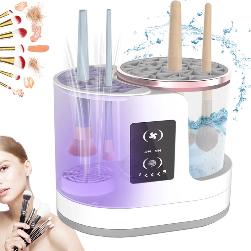 🖌️Nettoyeur de pinceaux de maquillage électrique 3 en 1💕
