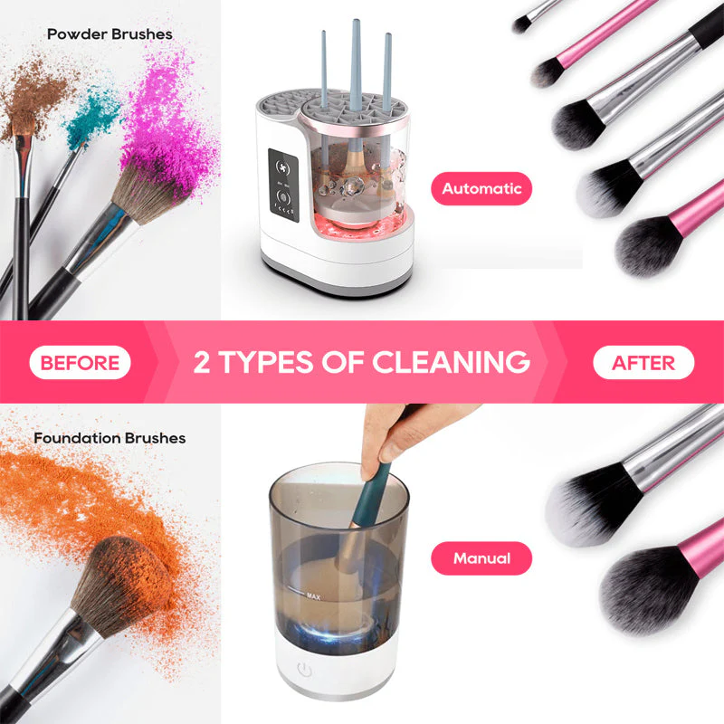 🖌️Nettoyeur de pinceaux de maquillage électrique 3 en 1💕 - Image 7