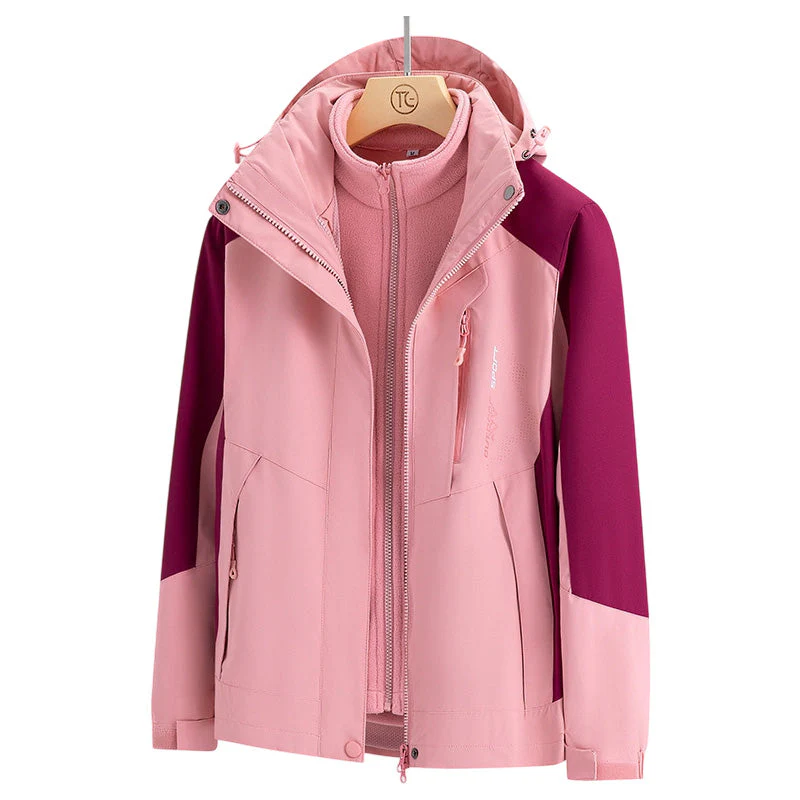 Veste Extérieure 3-en-1 Imperméable - Image 13