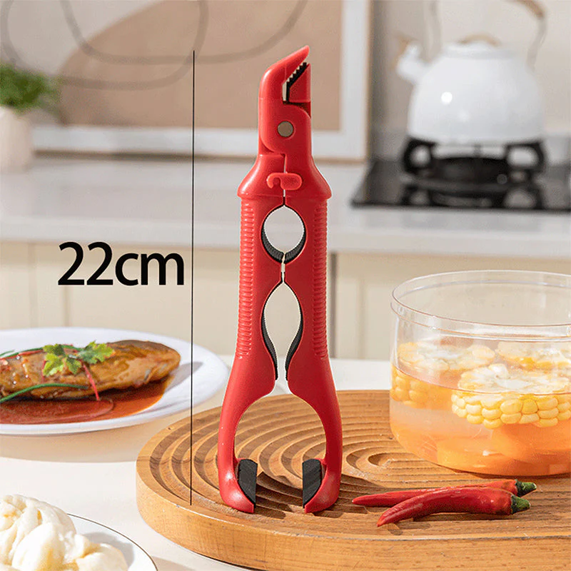 📢📢50% DE RÉDUCTION !!!✨Pince 3 en 1 pour bol et assiette en silicone - Image 9