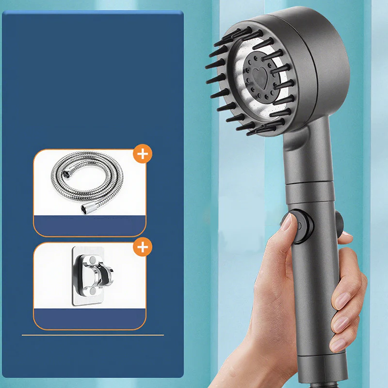 📢📢59 % de réduction!!!📍Douchette haute pression à 3 modes - Image 9