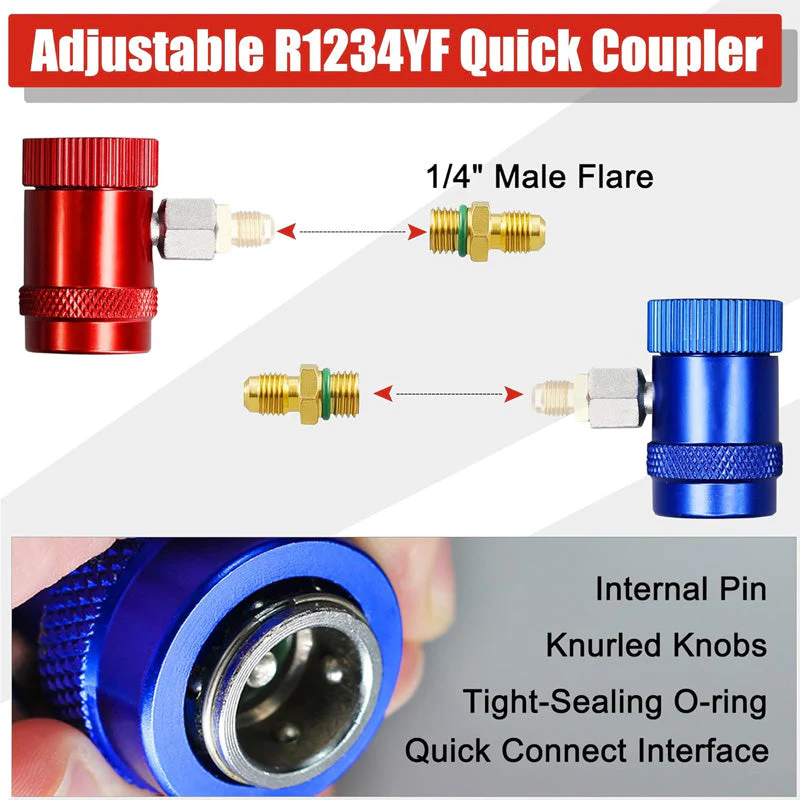 ✨✨🧰 3 voies R134 / R22 / R410 jauges AC - Image 6