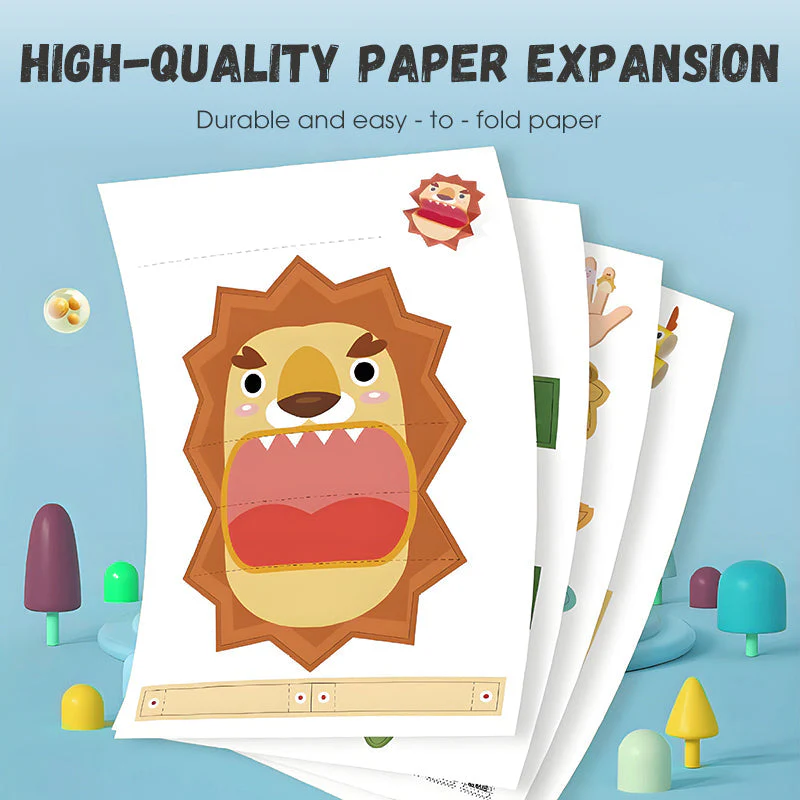 ⏳✨50% de réduction pour une durée limitée⏰Livre de Origami 3D Fait à la Main 🎨 - Image 4
