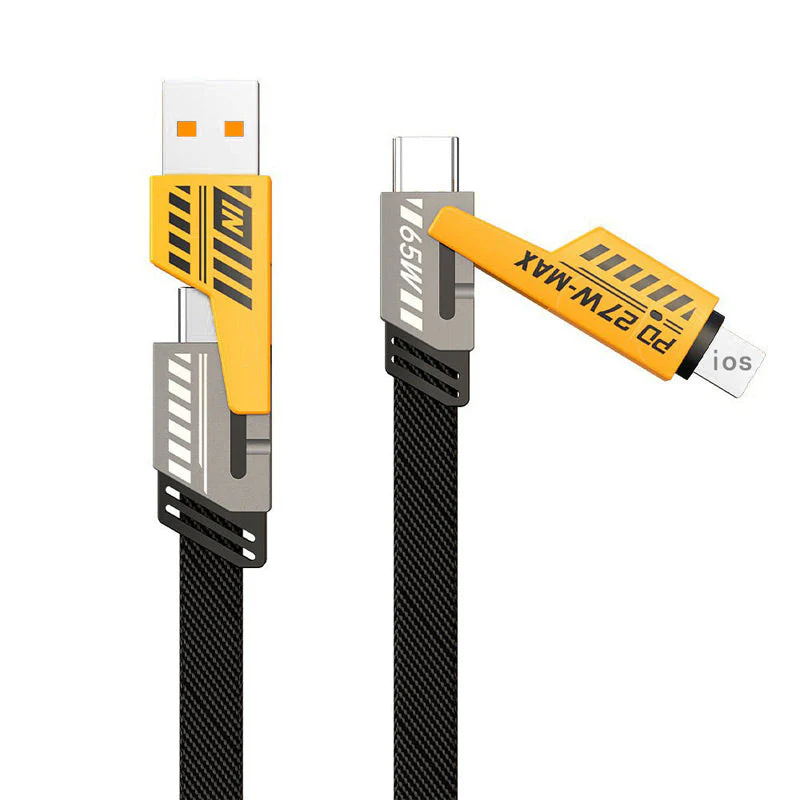 🔥🔥Câble de charge rapide PD 27W 65W 4 en 1 - Image 9