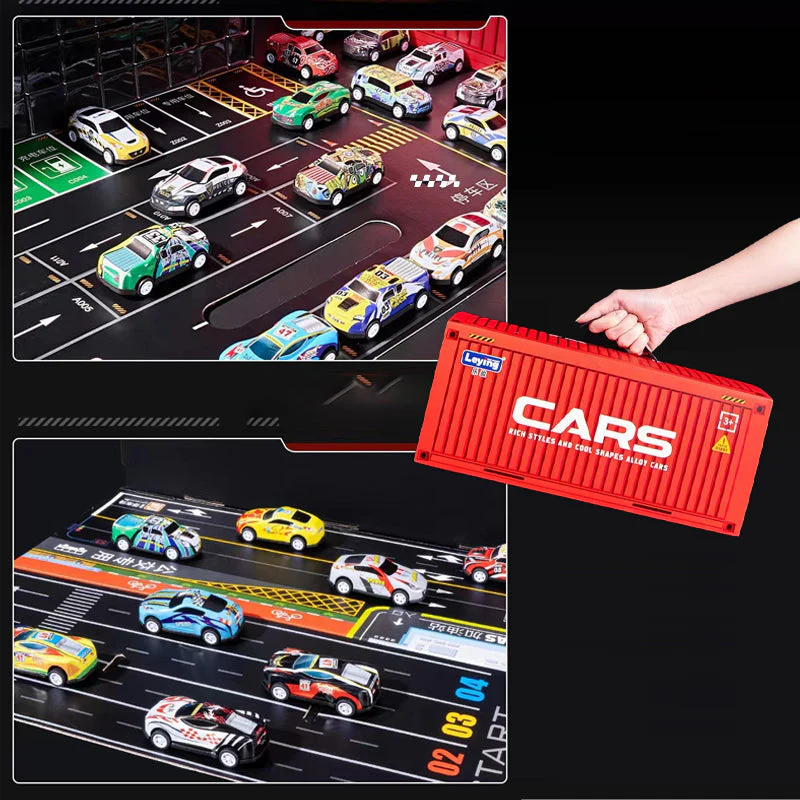 đąđą60% DE RĂDUCTION !!! âš48 Mini Voitures Ă Remontage avec Garage IntĂ©grĂ© - Image 4