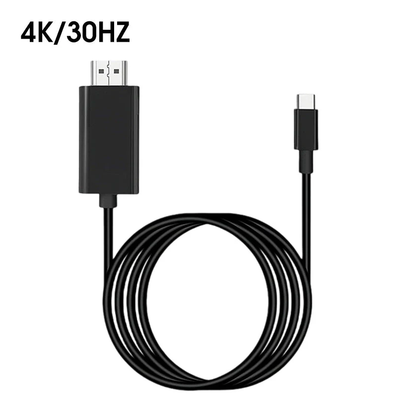 📢📢50 % DE RÉDUCTION !! ⏰Adaptateur d’affichage 4K HD Type-C vers HDMI - Image 12