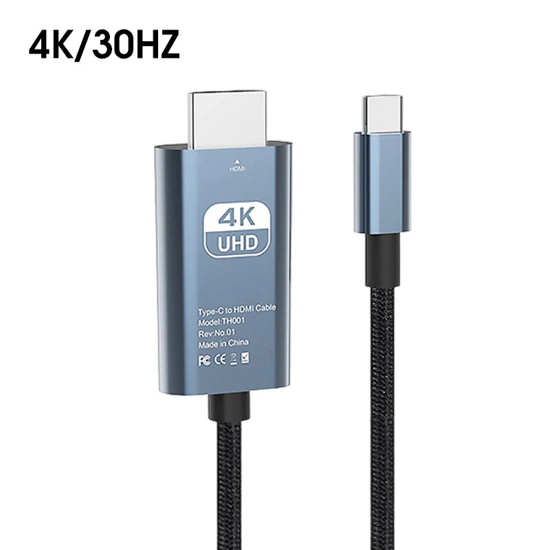📢📢50 % DE RÉDUCTION !! ⏰Adaptateur d’affichage 4K HD Type-C vers HDMI - Image 16