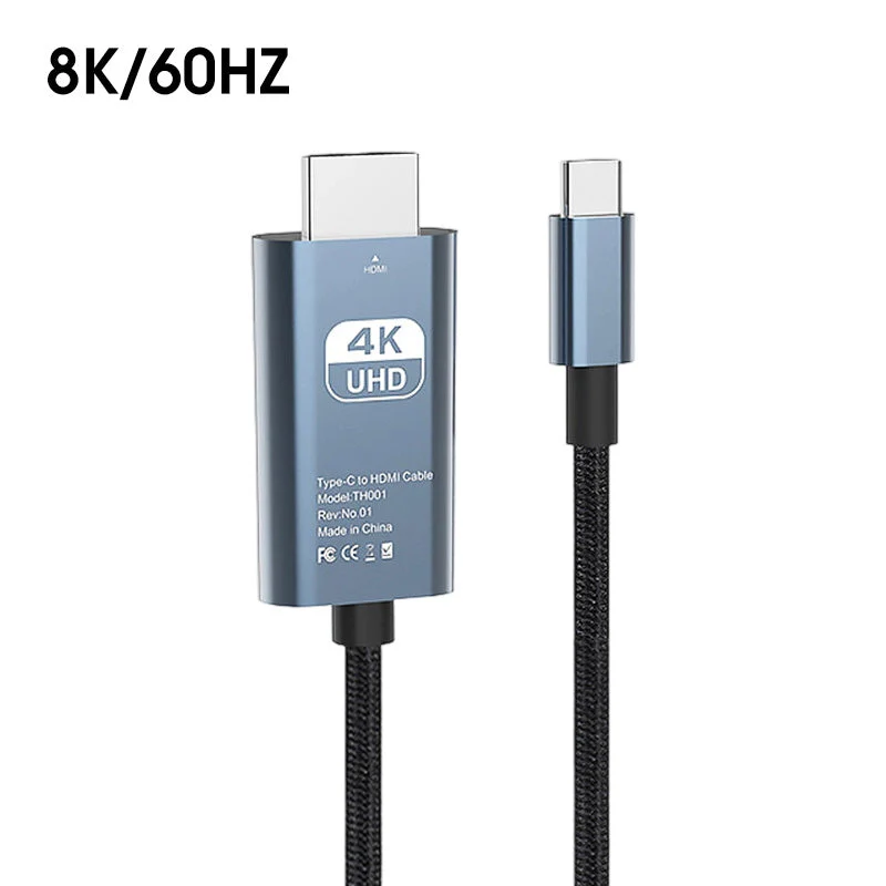 📢📢50 % DE RÉDUCTION !! ⏰Adaptateur d’affichage 4K HD Type-C vers HDMI - Image 17