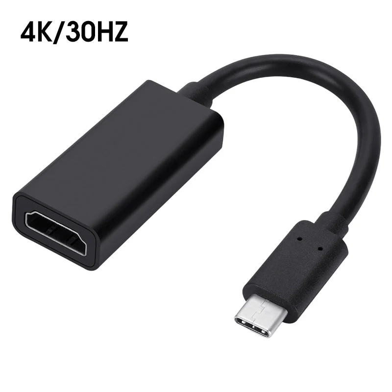 📢📢50 % DE RÉDUCTION !! ⏰Adaptateur d’affichage 4K HD Type-C vers HDMI - Image 8