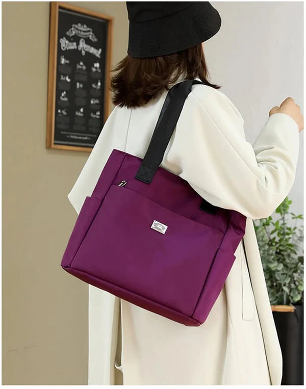📢📢50 % de réduction !! ⏰Sac à bandoulière en nylon multi-poches imperméable de grande capacité - Image 10
