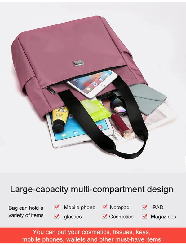 📢📢50 % de réduction !! ⏰Sac à bandoulière en nylon multi-poches imperméable de grande capacité - Image 11