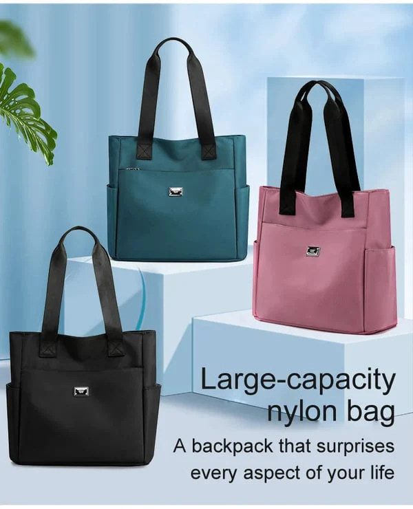 📢📢50 % de réduction !! ⏰Sac à bandoulière en nylon multi-poches imperméable de grande capacité - Image 12