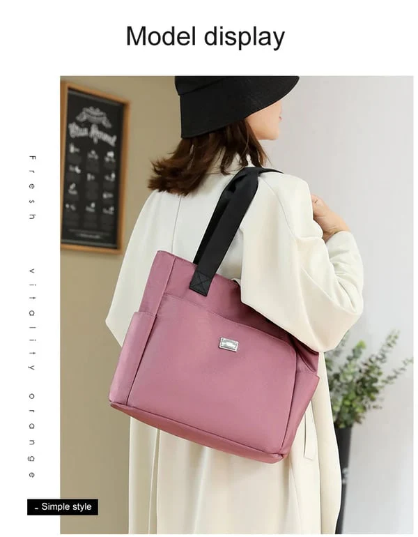📢📢50 % de réduction !! ⏰Sac à bandoulière en nylon multi-poches imperméable de grande capacité - Image 3