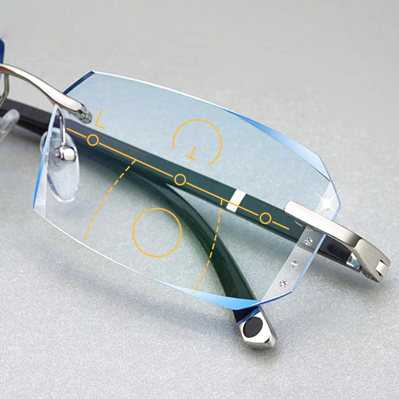 🎁Durée limitée 70% de réduction🔥Nouvelles lunettes de lecture à double usage anti-bleu haute dureté en saphir✨ - Image 6