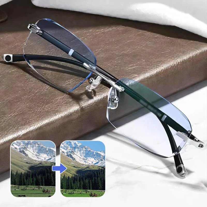 🎁Durée limitée 70% de réduction🔥Nouvelles lunettes de lecture à double usage anti-bleu haute dureté en saphir✨ - Image 7