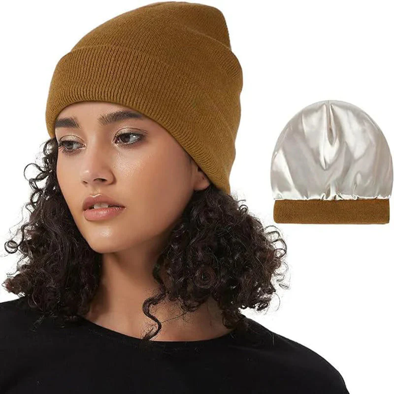 📢📢50 % de réduction !!!✨Hiver unisexe doux bonnet tricot