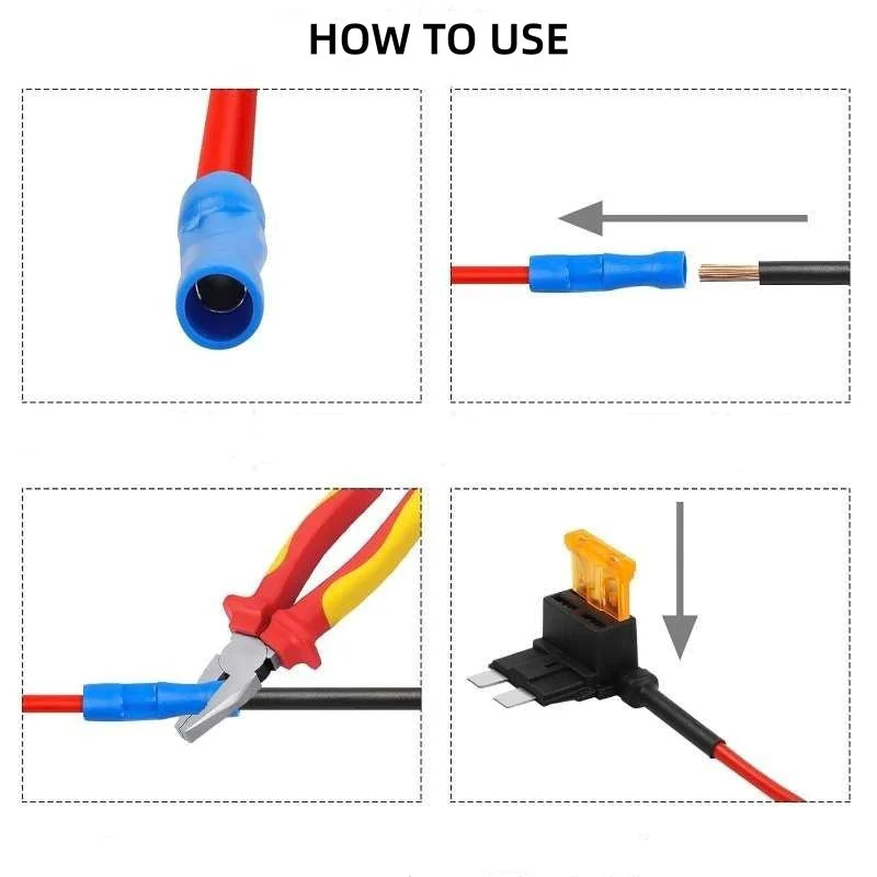 📢📢Achetez-en 2，obtenez-en 1 gratuit⏰Kit de dérivation à fusible Add-A-Circuit 12 pièces - Image 5