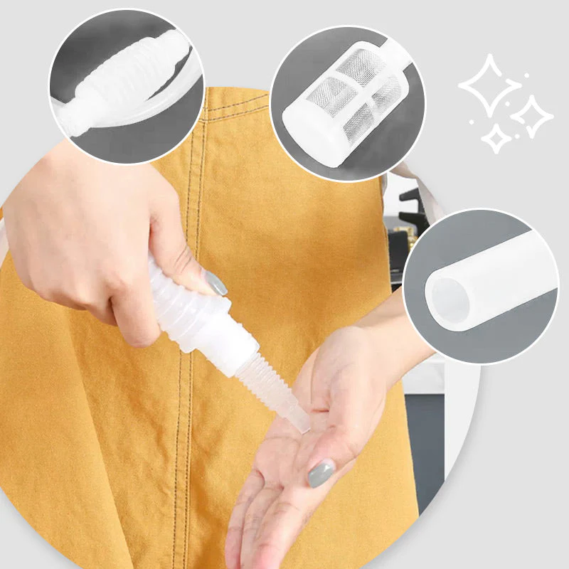 📢📢50 % DE RÉDUCTION !!! ✨ Siphon réglable et portable – Un essentiel pour toute la famille - Image 4