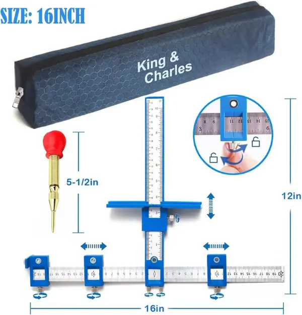 🛠️✨ Moitié prix aujourd'hui ! Moule de perçage pour ferrures d'armoires — Installation précise et rapide 🚪🔧 - Image 6