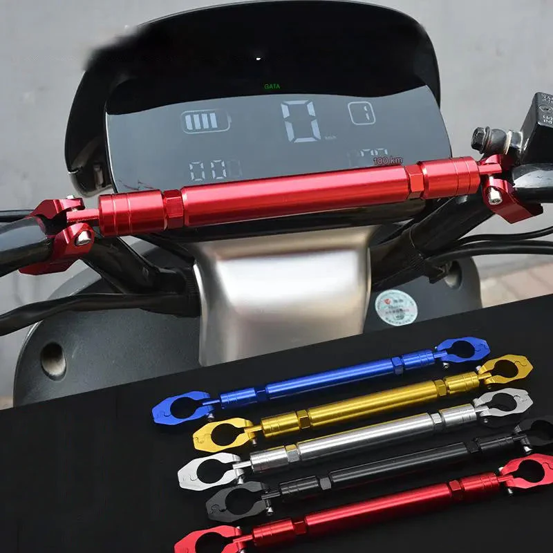 Levier de stabilisation réglable pour guidon de moto
