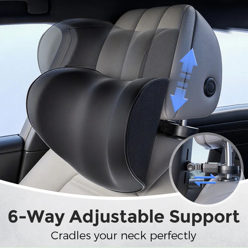 Livraison gratuite💥Nouveaux produits haut de gamme 2025🔥Appui-tête réglable en forme de U pour voiture
