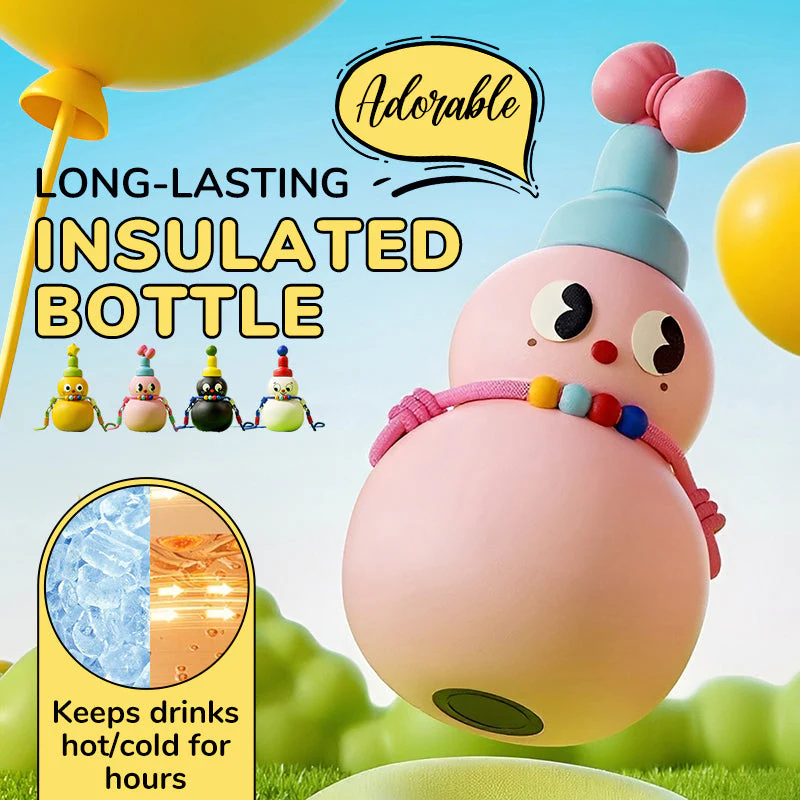Adorable bouteille isotherme longue durée