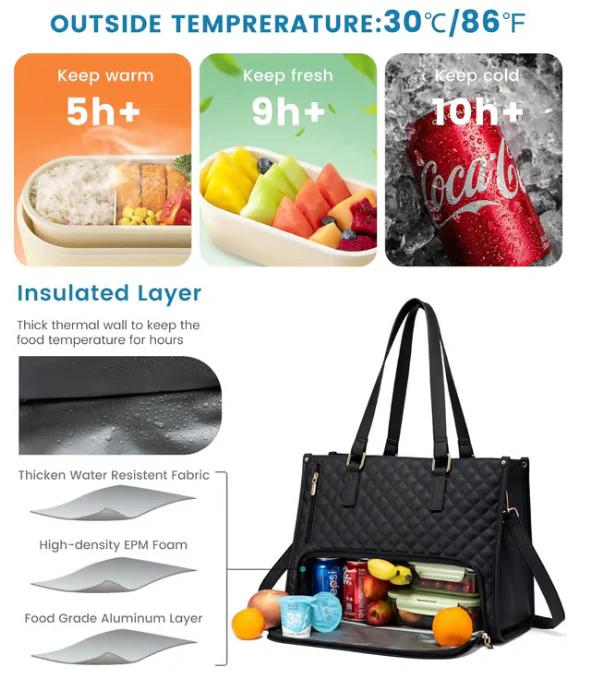 📢📢50 % de réduction !! ⏰Sac fourre-tout 3 en 1 pour femme - Image 2