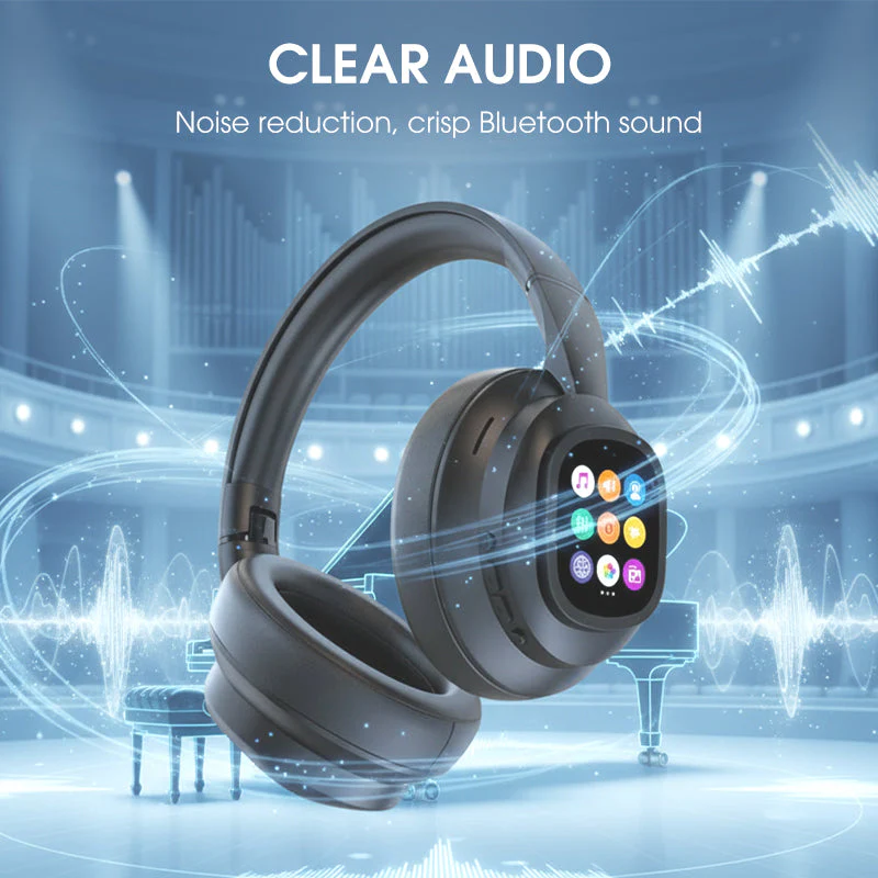 📢📢51% DE RÉDUCTION !!!✨Casque Bluetooth AI avec écran LCD - Image 2