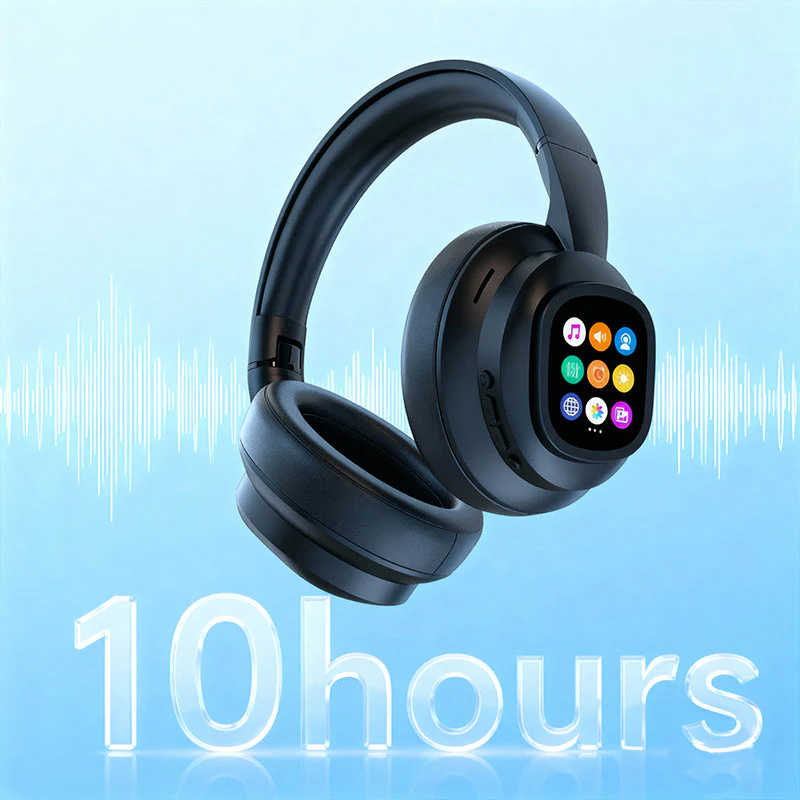 📢📢51% DE RÉDUCTION !!!✨Casque Bluetooth AI avec écran LCD - Image 4