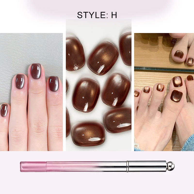 📢📢60 % de réduction !! ⏰ Stylo Gel « Œil de Chat » Tout-en-Un - Effet Professionnel à la Maison 💅 - Image 13