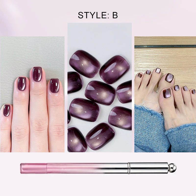 📢📢50 % de réduction !! ⏰ Stylo Gel « Œil de Chat » Tout-en-Un - Effet Professionnel à la Maison 💅 - Image 15