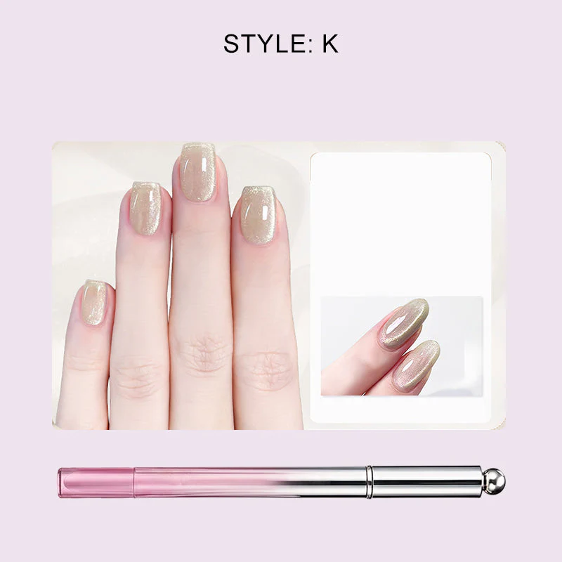 📢📢50 % de réduction !! ⏰ Stylo Gel « Œil de Chat » Tout-en-Un - Effet Professionnel à la Maison 💅 - Image 24