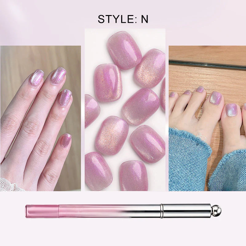 📢📢50 % de réduction !! ⏰ Stylo Gel « Œil de Chat » Tout-en-Un - Effet Professionnel à la Maison 💅 - Image 27