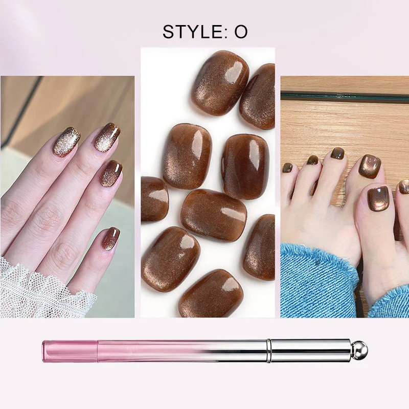 📢📢50 % de réduction !! ⏰ Stylo Gel « Œil de Chat » Tout-en-Un - Effet Professionnel à la Maison 💅 - Image 28