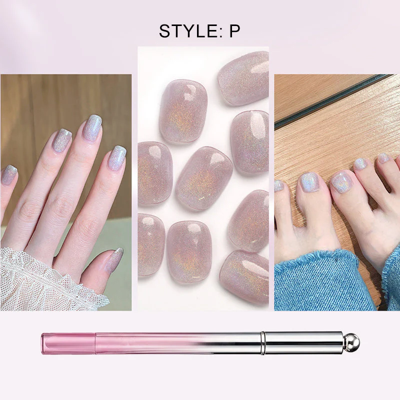 📢📢50 % de réduction !! ⏰ Stylo Gel « Œil de Chat » Tout-en-Un - Effet Professionnel à la Maison 💅 - Image 29